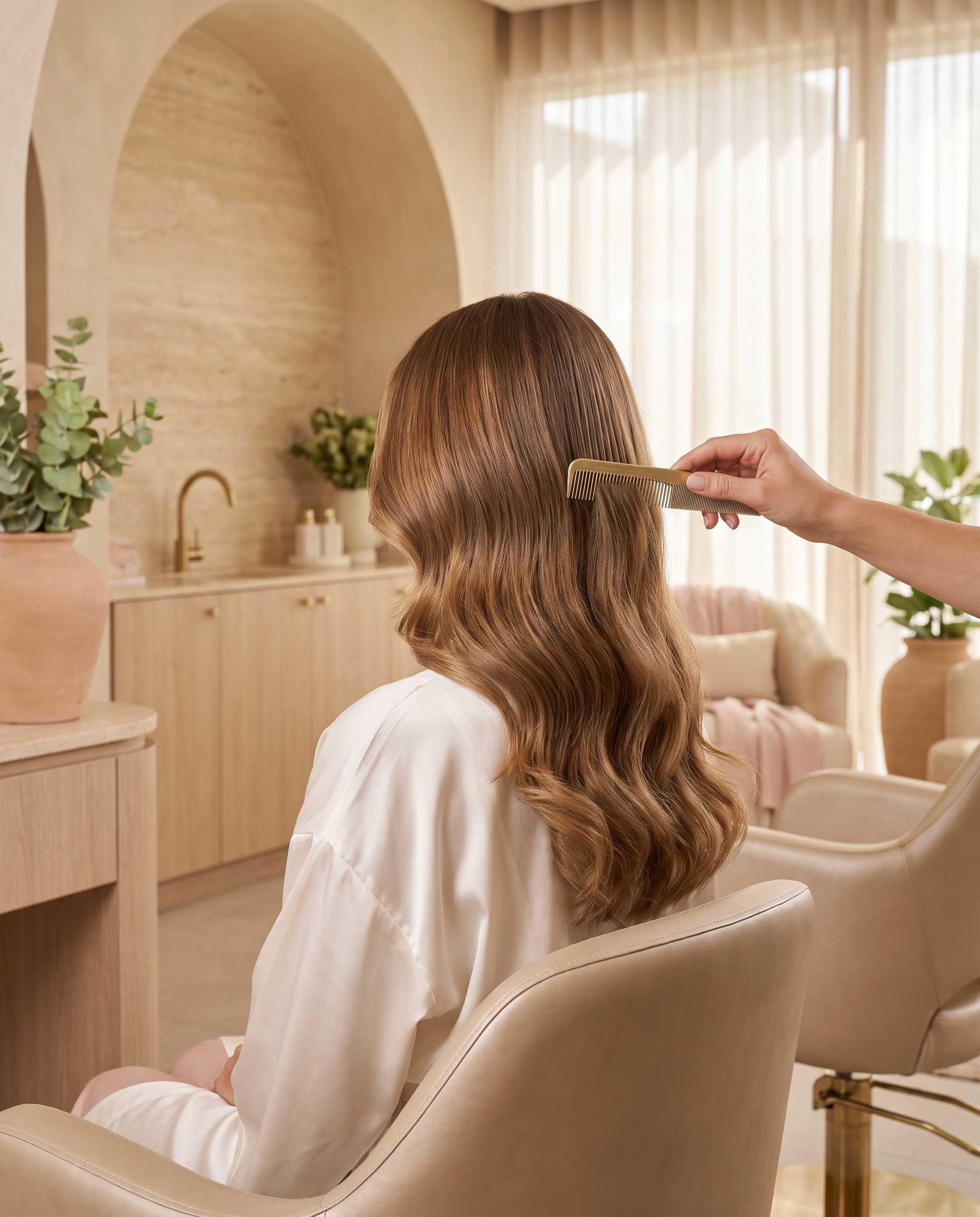 Hair at Glowin: a quiet, considered moment