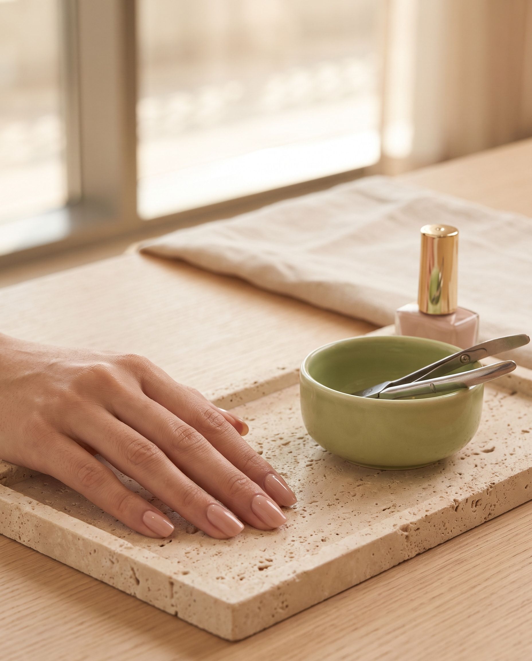Nail Care at Glowin: a quiet, considered moment